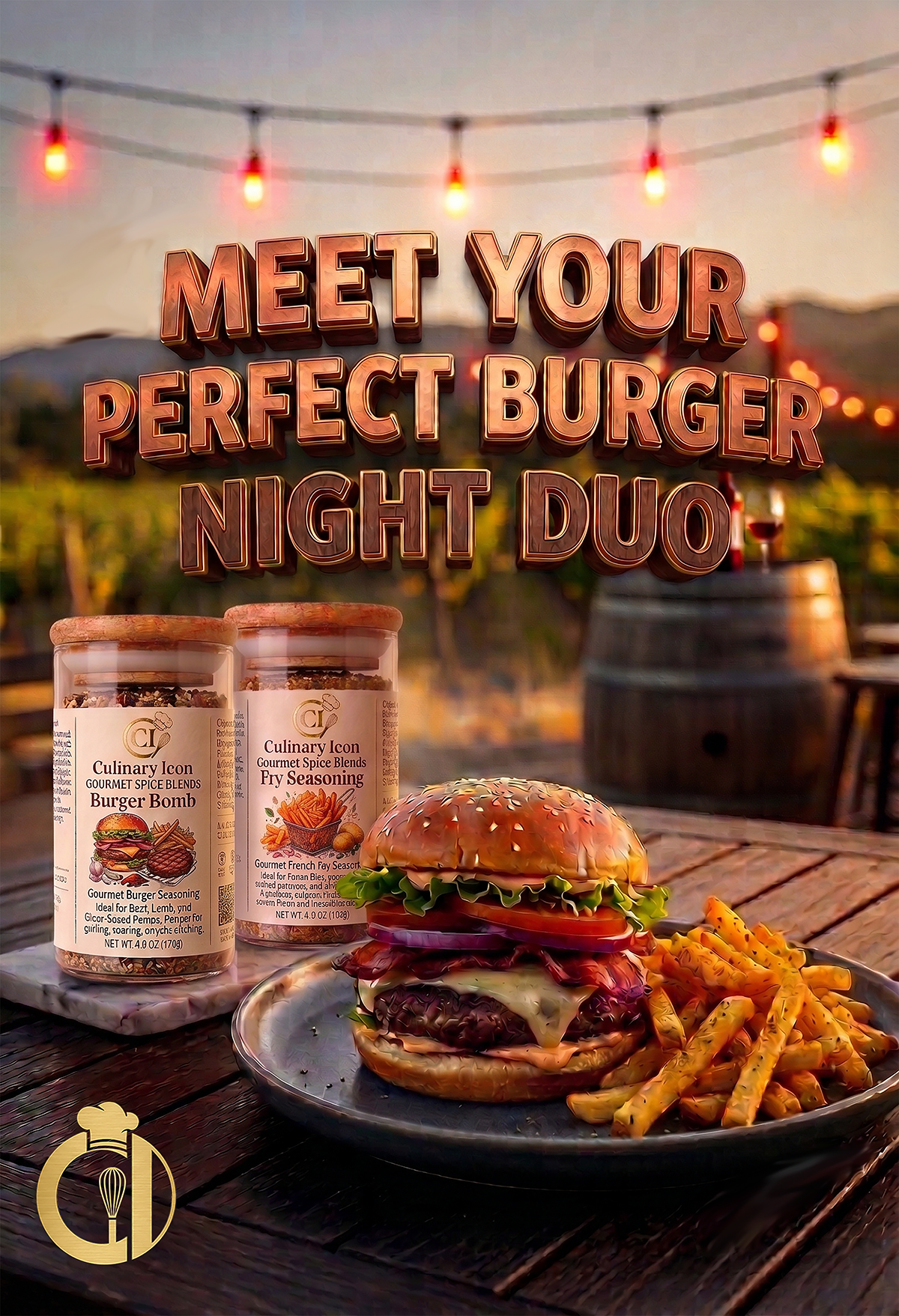 Why Burger Bomb and Fry Seasoning Are the Ultimate Burger Night Duo