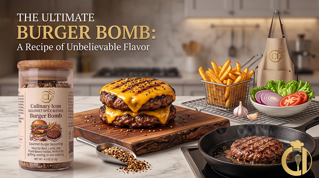 🍔 Master the Burger: The Ultimate Gourmet Burger with Burger Bomb