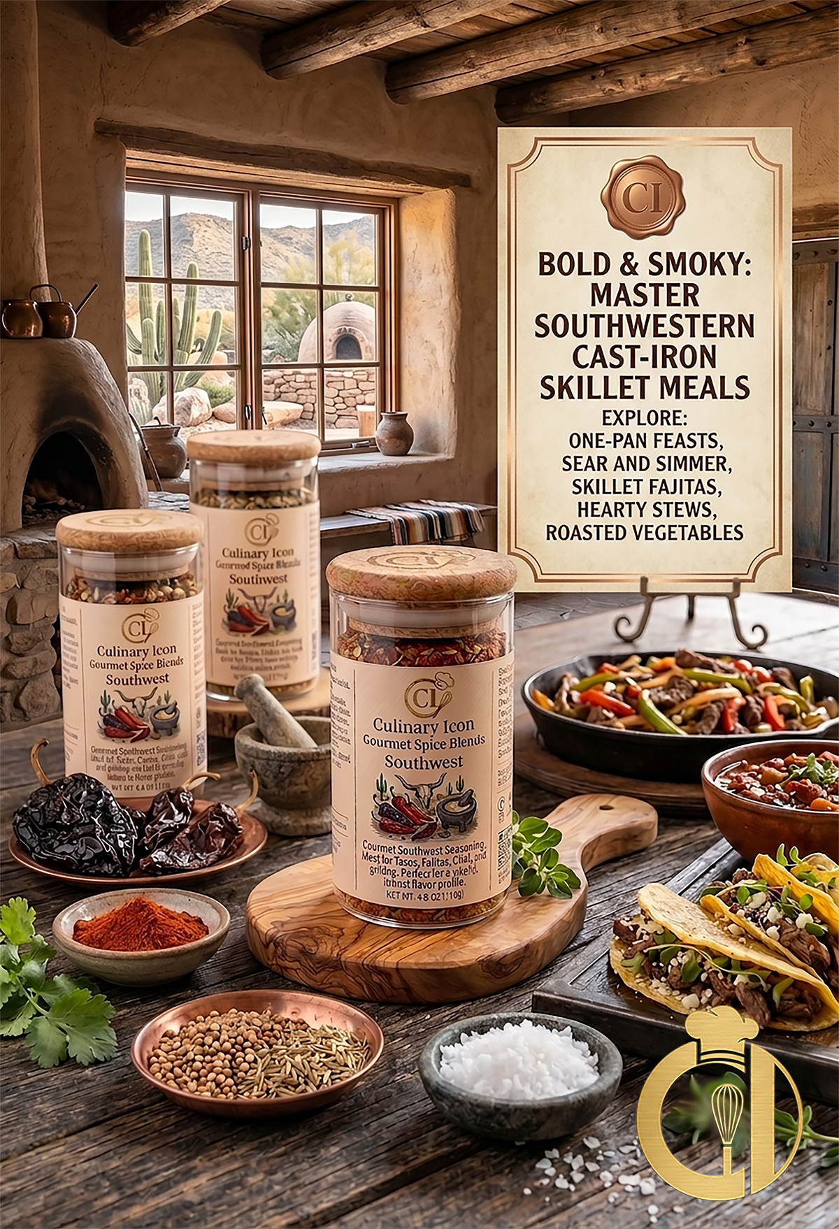 Bold and Smoky: Master Southwestern Cast-Iron Skillet Meals
