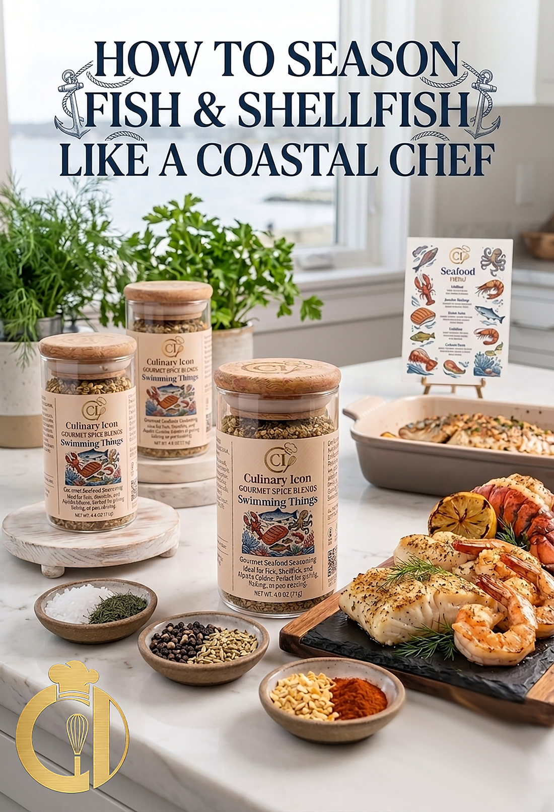 How to Season Fish & Shellfish Like a Coastal Chef