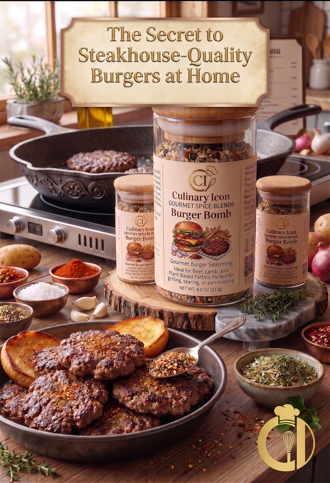 The Secret to Steakhouse-Quality Burgers at Home