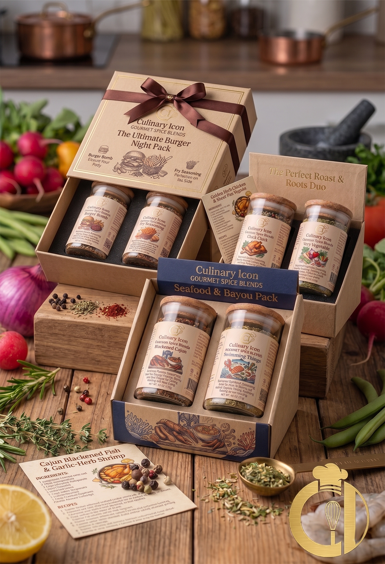 Gourmet Spice Blend Gift Sets & Bundles | Culinary Icon