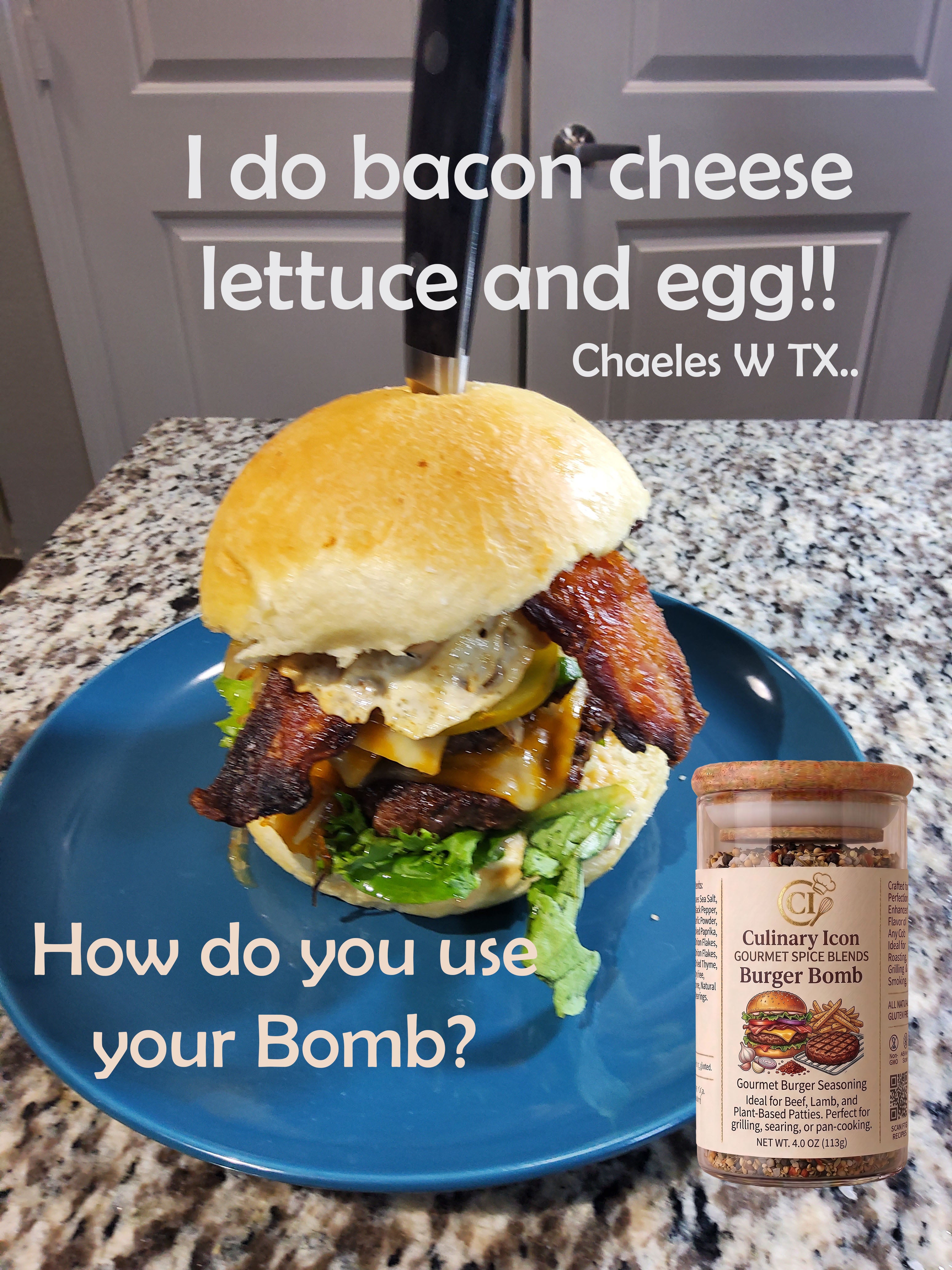 Burger Bomb Gourmet Spice Blend