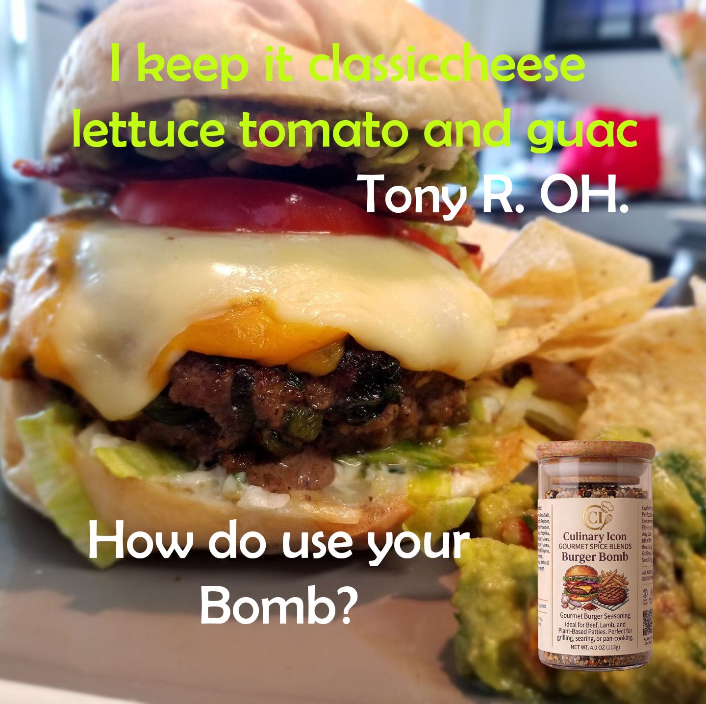 Burger Bomb Gourmet Spice Blend