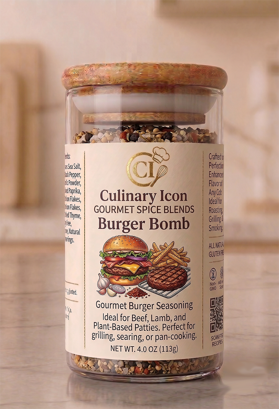Burger Bomb Gourmet Spice Blend