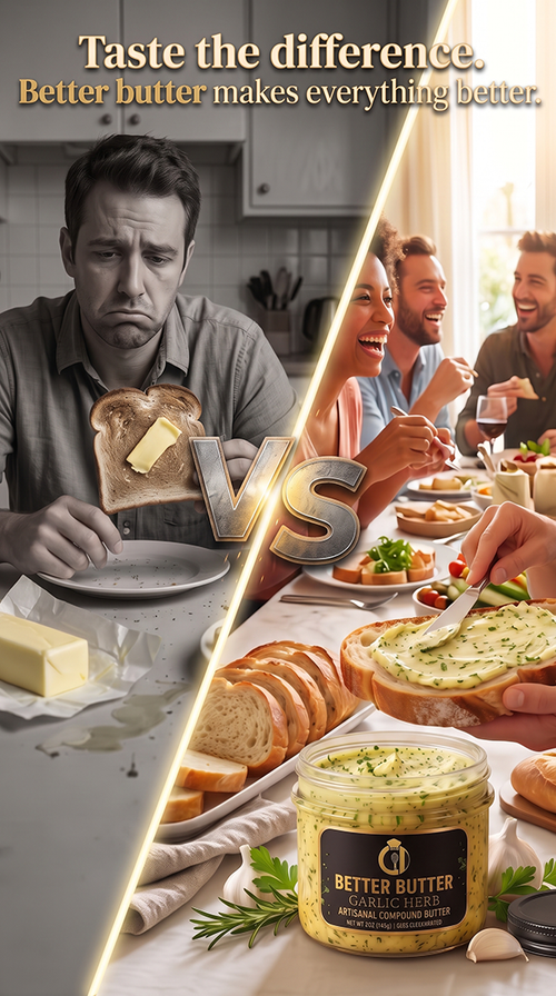 Culinary Icon Better Butter – Garlic & Herb Sweet Cream Butter