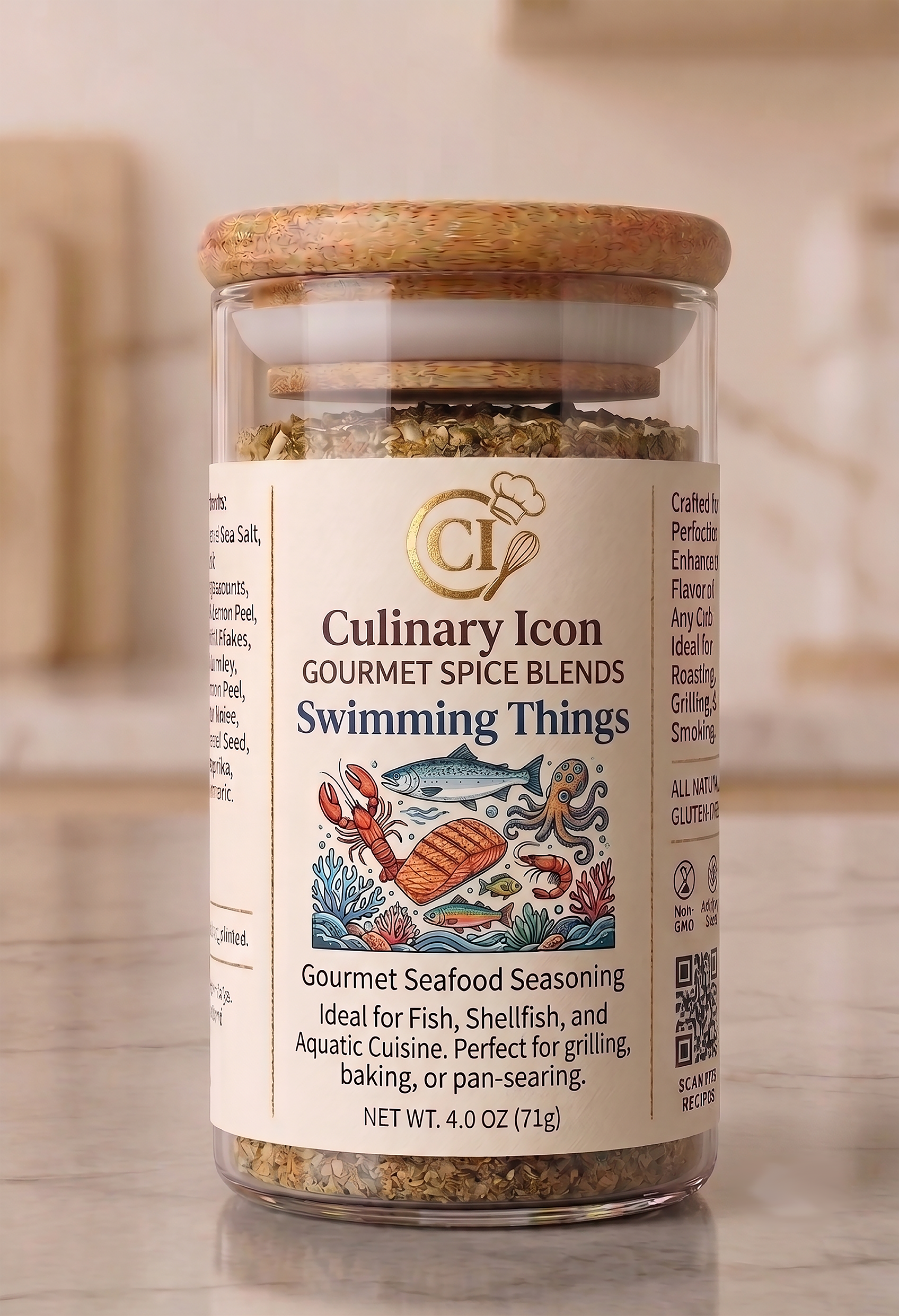 Swimming Things Gourmet Spice Blend