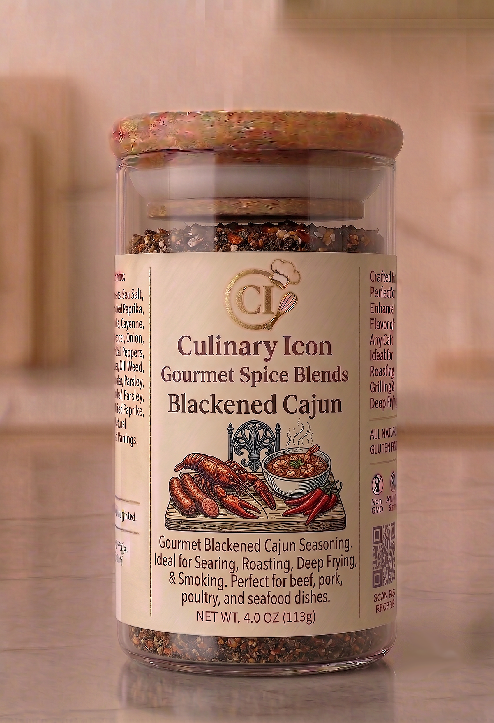 Blackened Cajun Gourmet Spice Blend